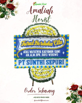 Papan Bunga Duka di Soropadan