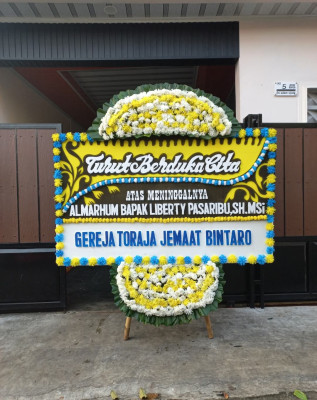Papan Bunga Duka di Soropadan